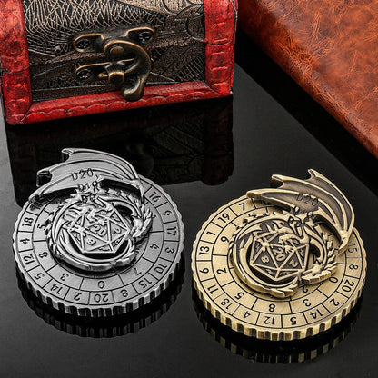 Geloho metal Dragon Crest Dice Spinner