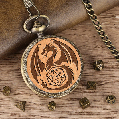 Geloho D20, Dragon Dragon & D20 Pocket Watch Dice Set