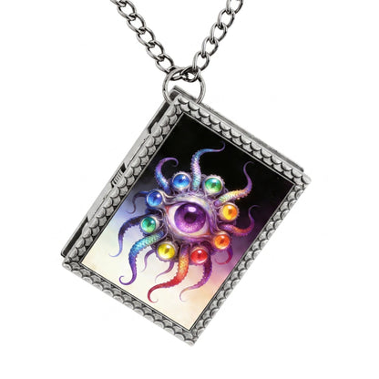 Geloho dice set necklace Eldritch Eye Dice Necklace