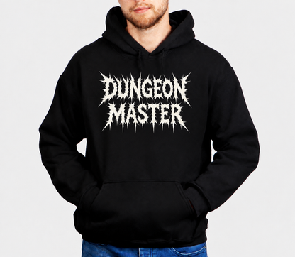 Forever Dungeon Master D&D hoodie on male model