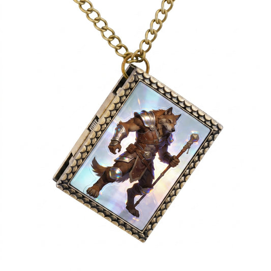 Geloho dice set necklace Foxfolk Shaman Dice Necklace