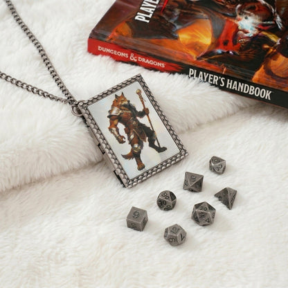 Geloho dice set necklace Foxfolk Shaman Dice Necklace