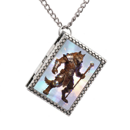 Geloho dice set necklace Foxfolk Shaman Dice Necklace