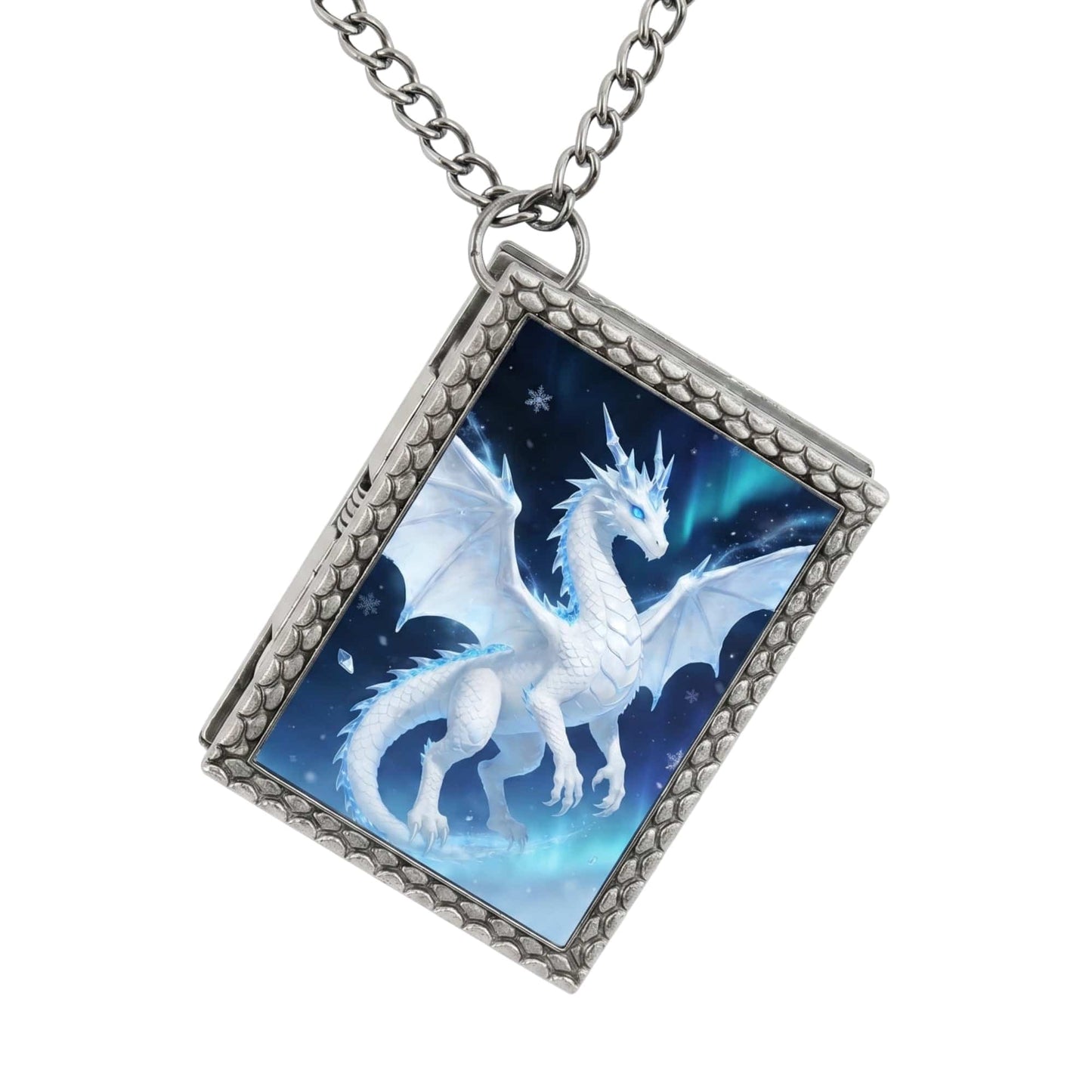 Geloho dice set necklace Frost Dragon Dice Necklace