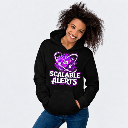 Giant Problem Incoming D&D hoodie on female model