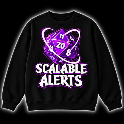 Giant Problem Incoming - DnD Sweatshirt front product view