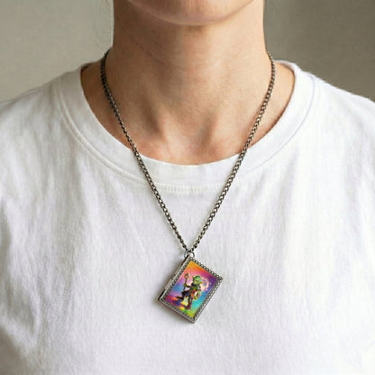 Geloho dice set necklace Goblin Mage Dice Necklace