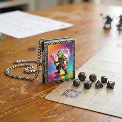 Geloho dice set necklace Goblin Mage Dice Necklace
