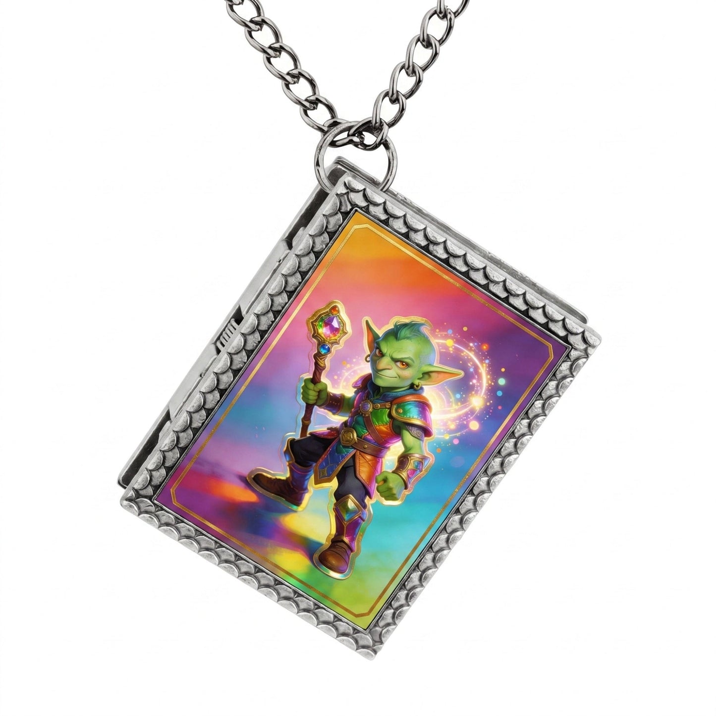 Geloho dice set necklace Goblin Mage Dice Necklace