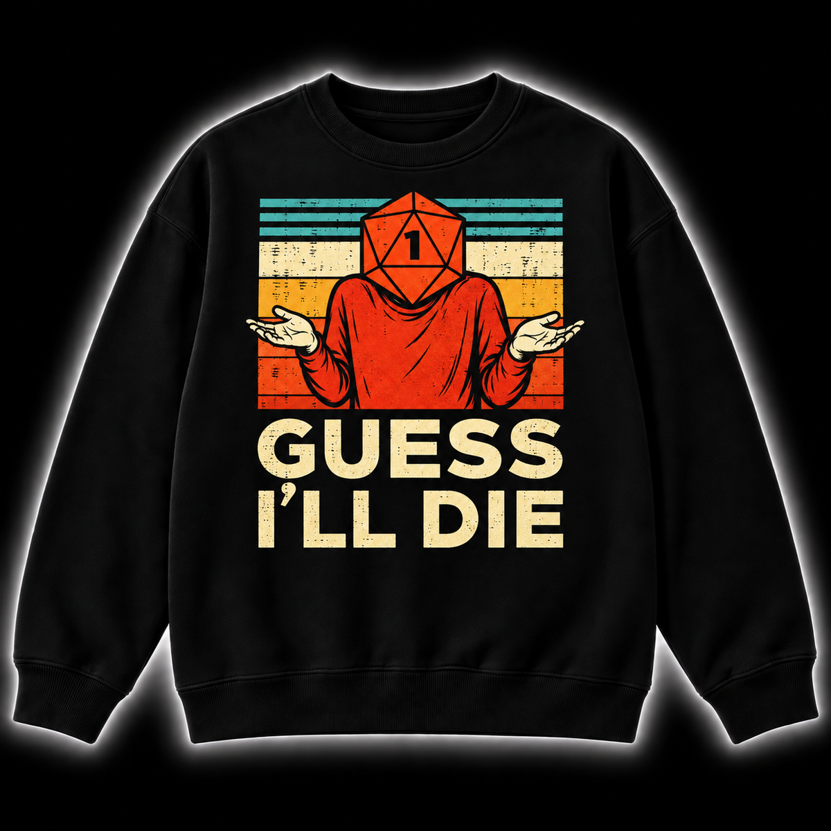 Guessing Was Fatal - DnD Sweatshirt front product view