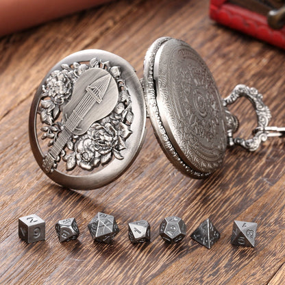 Geloho D20, Dragon Guitar Pocket Watch Dice Set