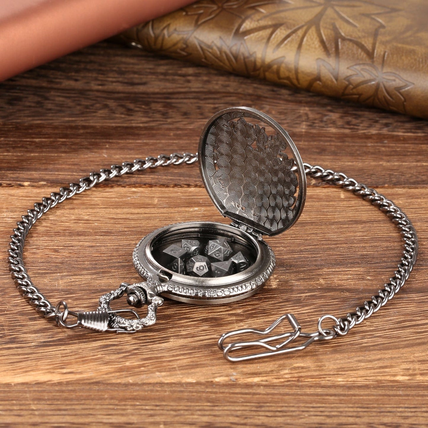 Geloho D20, Dragon Guitar Pocket Watch Dice Set