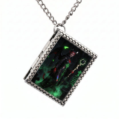 Geloho dice set necklace Infernal Warlock Dice Necklace