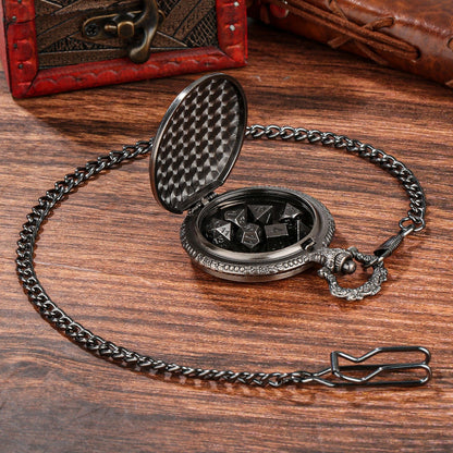 Geloho KRAKEN RELIC POCKET WATCH DICE SET