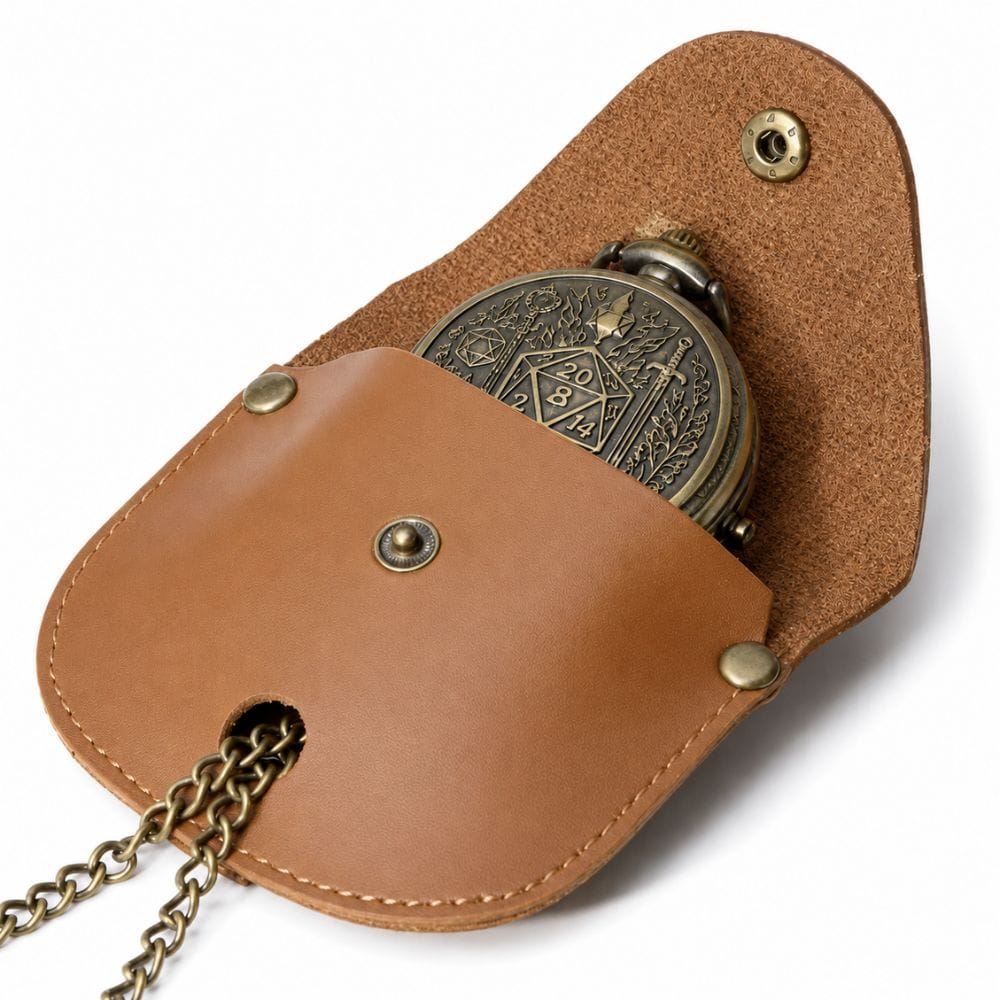 Geloho Leather Pocket Watch Case