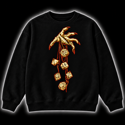 Let Fate Fall - DnD Sweatshirt front product view