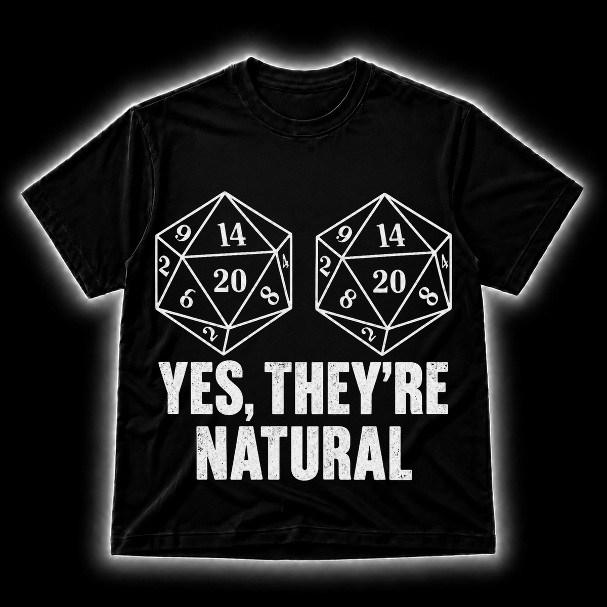 GELOHO DnD T-Shirt Naturally Rolled - DnD T-shirt