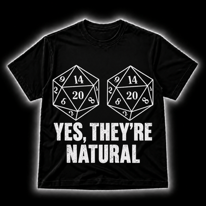 GELOHO DnD T-Shirt Naturally Rolled - DnD T-shirt