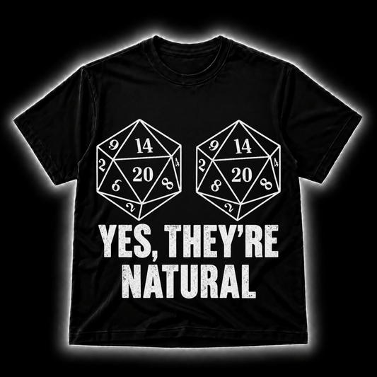 GELOHO DnD T-Shirt Naturally Rolled - DnD T-shirt
