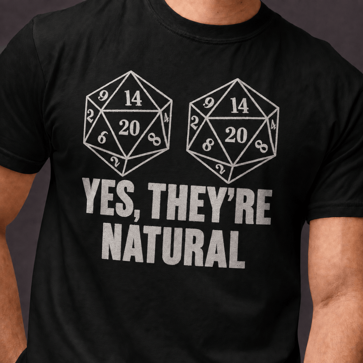 GELOHO DnD T-Shirt Naturally Rolled - DnD T-shirt