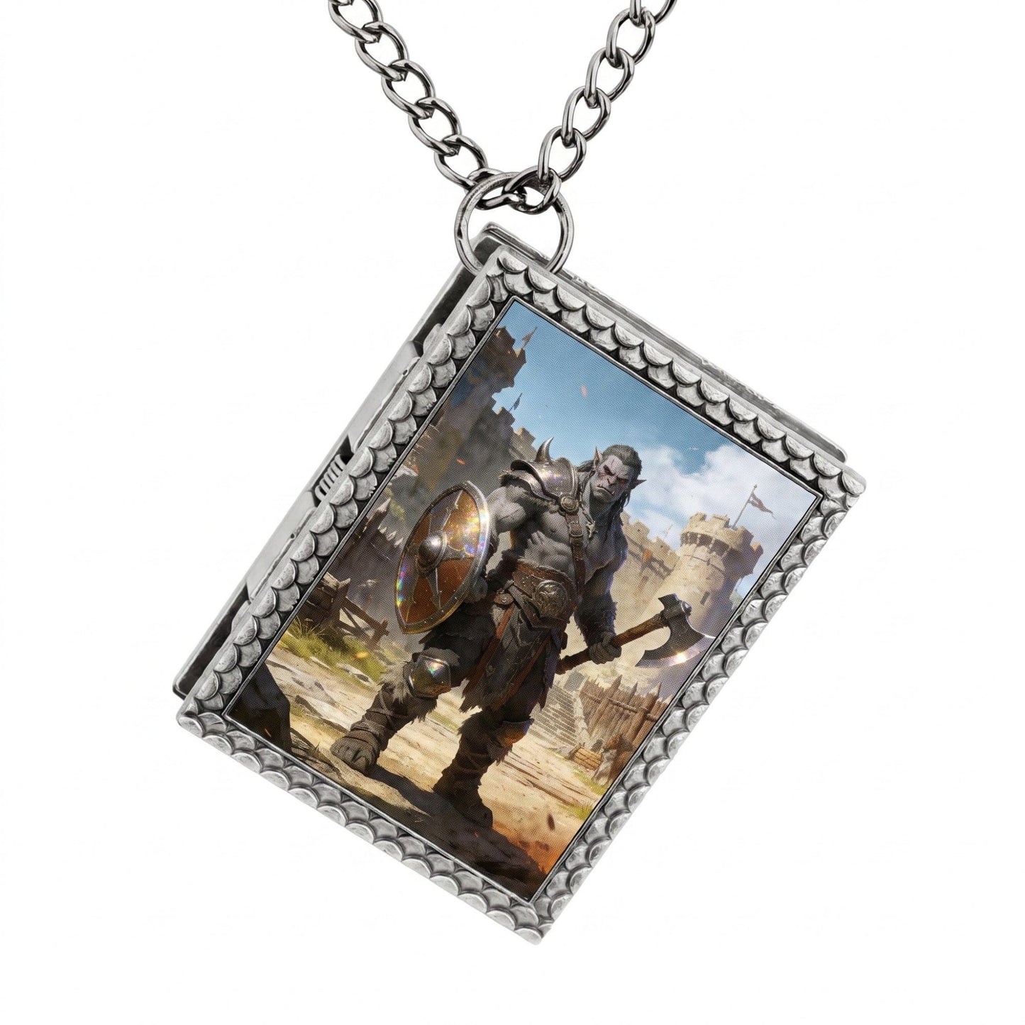Geloho dice set necklace Orc Warrior Dice Necklace