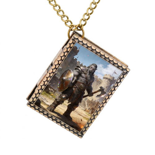 Geloho dice set necklace Orc Warrior Dice Necklace
