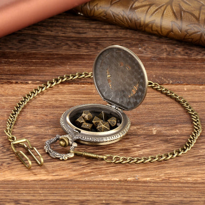 Geloho Paladin Pocket Watch Dice Set