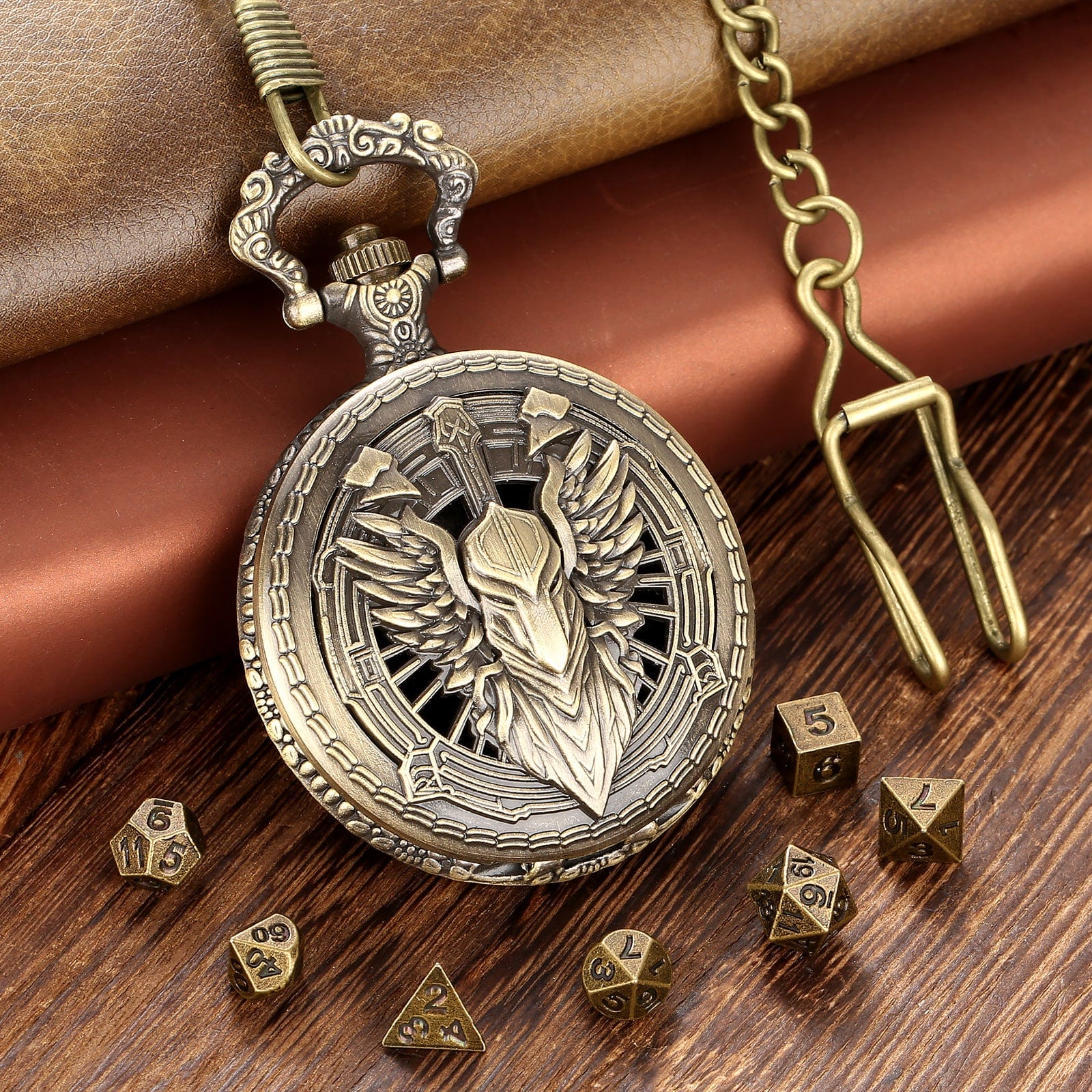 Geloho Paladin Pocket Watch Dice Set