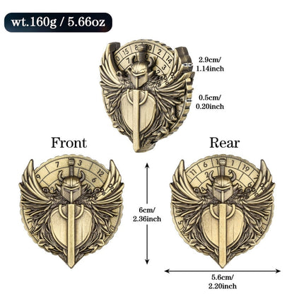 Geloho metal Paladin’s Shield Dice Spinner