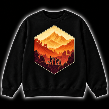 Party Before Destination - DnD Sweatshirt front product view