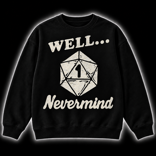 Plan Meets Nat One - DnD Sweatshirt front product view