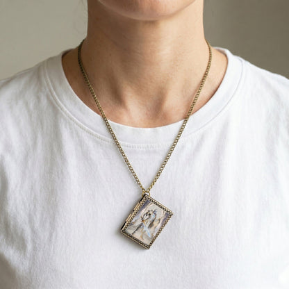 Geloho dice set necklace Radiant Paladin Dice Necklace