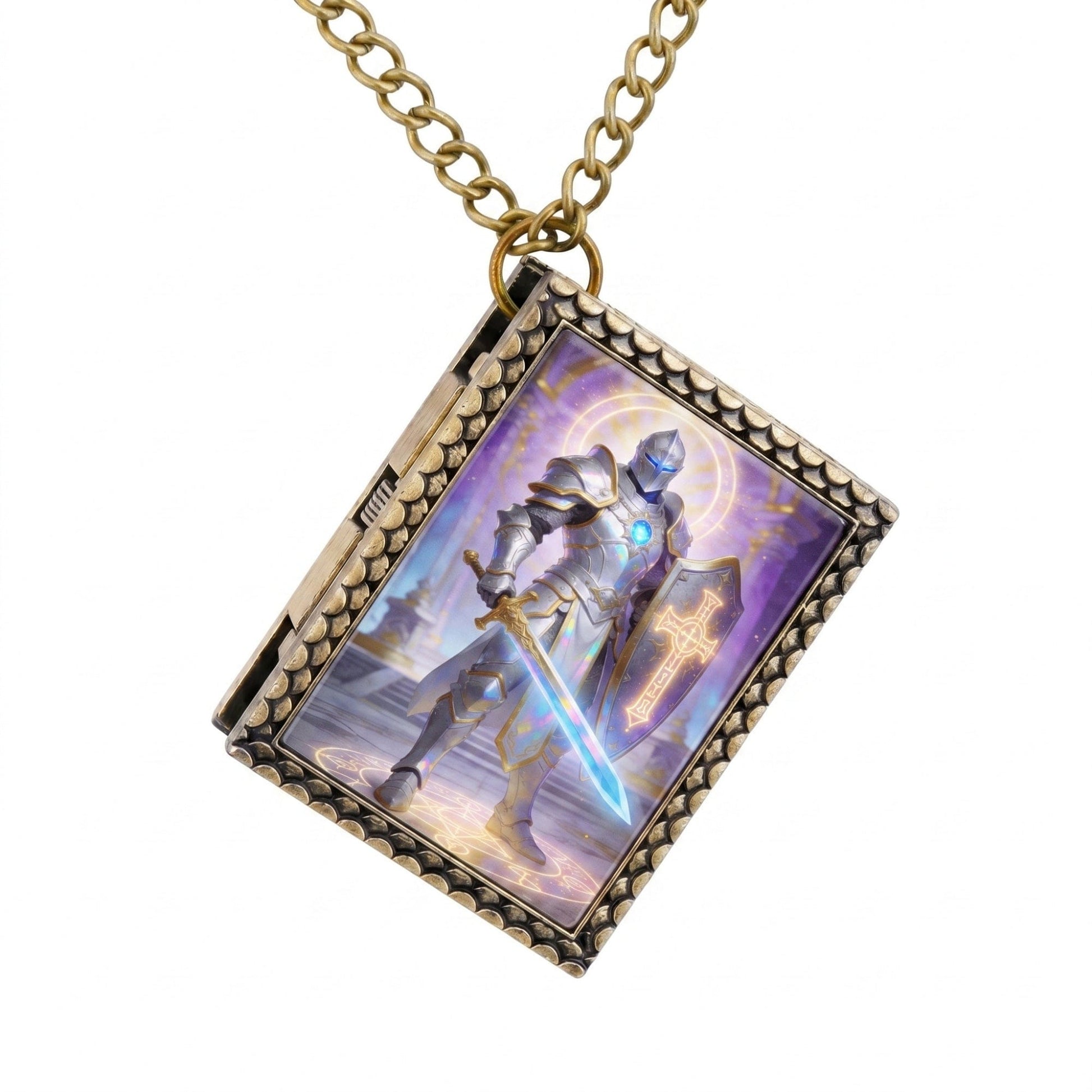 Geloho dice set necklace Radiant Paladin Dice Necklace