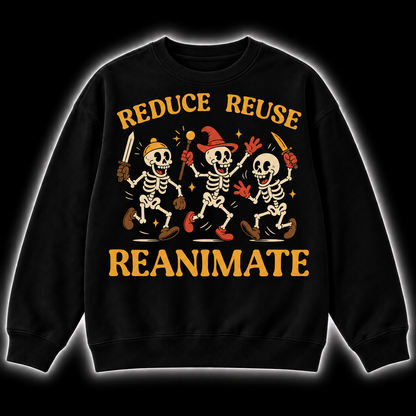 Responsible Necromancy Club - DnD Sweatshirt front product view