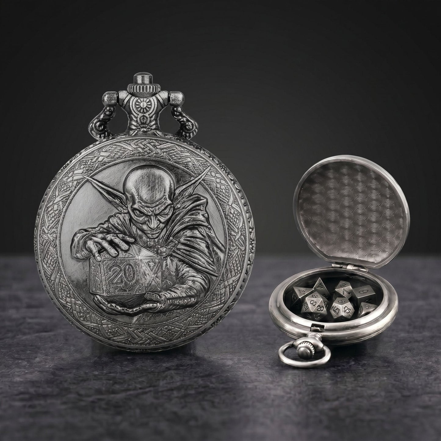 Geloho ROGUE DICE KEEPER POCKET WATCH CASE