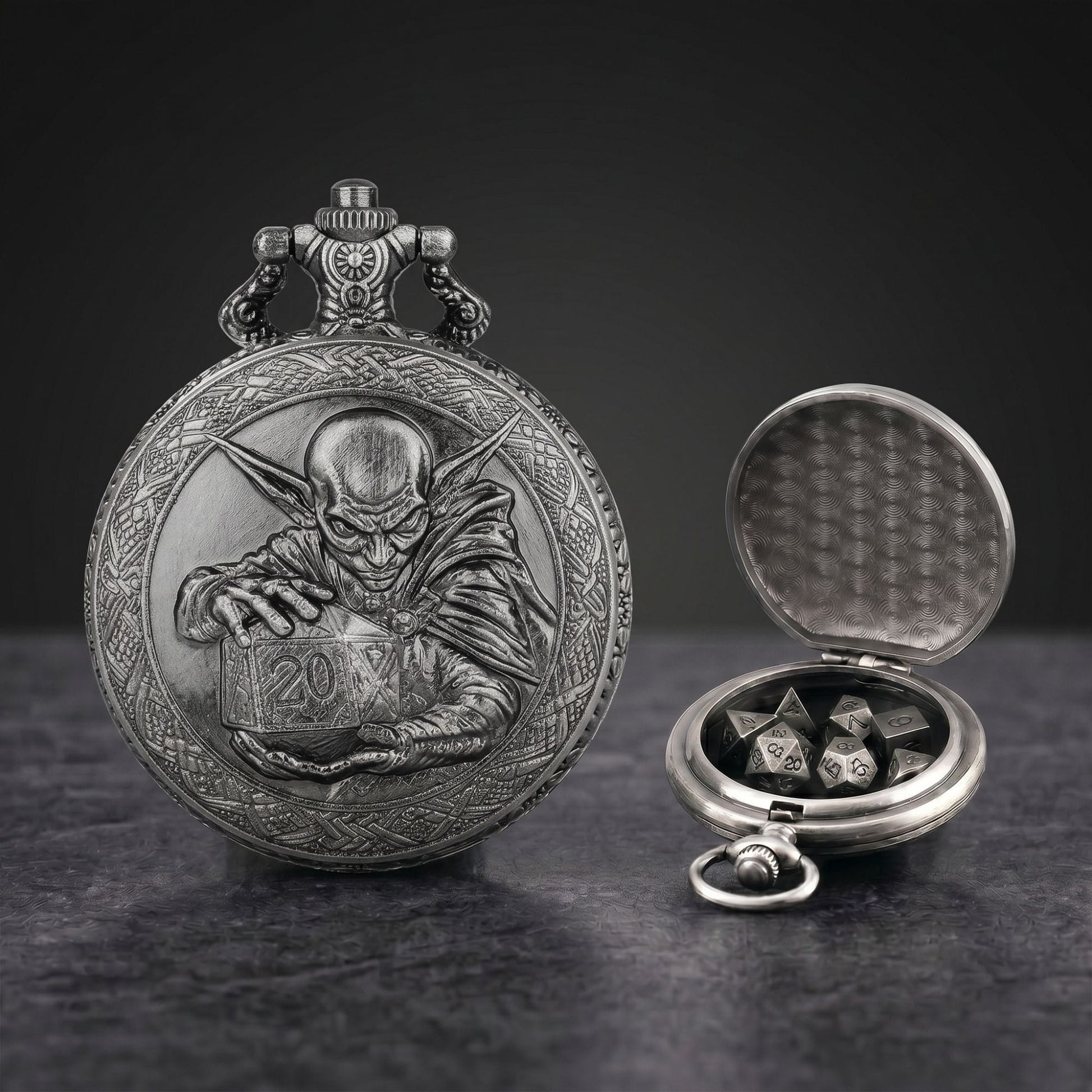Geloho ROGUE DICE KEEPER POCKET WATCH CASE