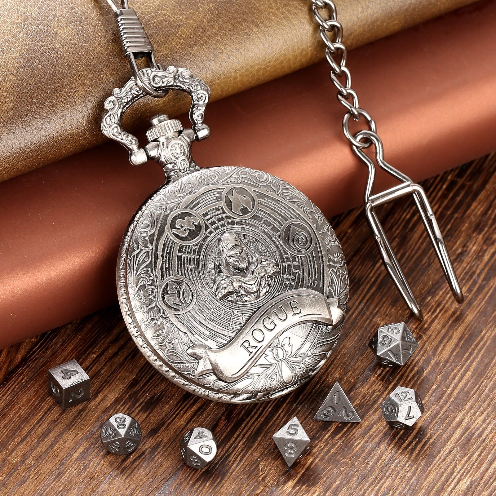 Geloho D20, Dragon Rogue Pocket Watch Dice Set