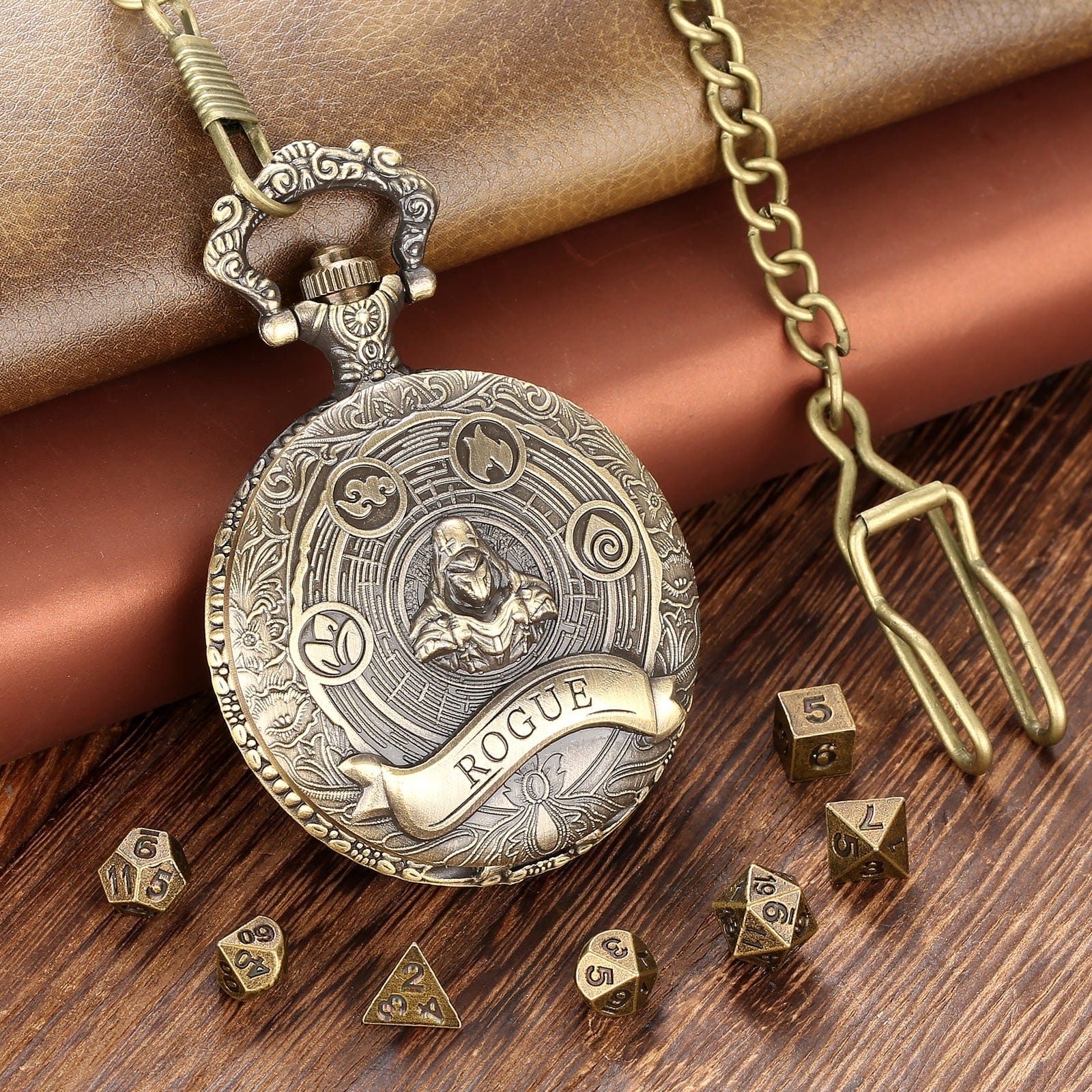 Geloho D20, Dragon Rogue Pocket Watch Dice Set