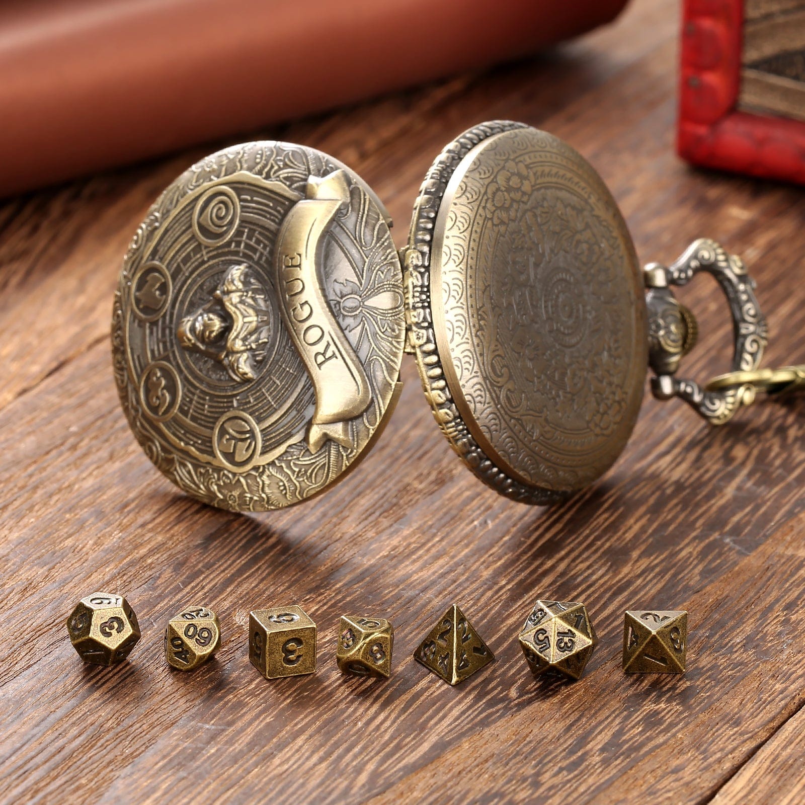 Geloho D20, Dragon Rogue Pocket Watch Dice Set