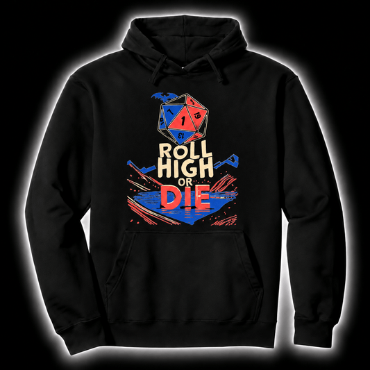 GELOHO DnD Hoodie Roll Above Everything - DnD Hoodie