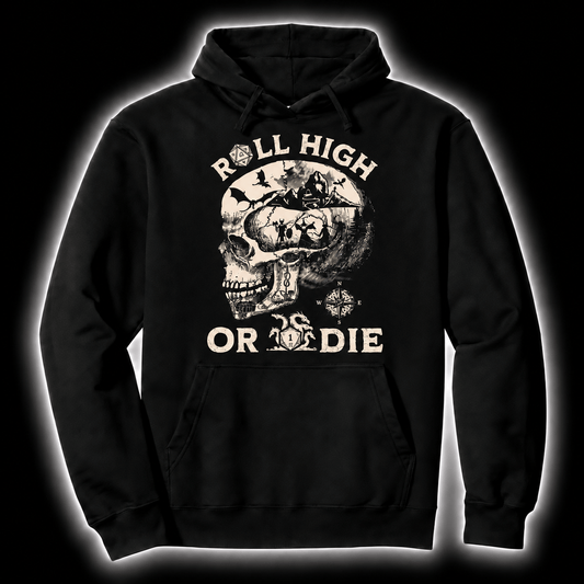 GELOHO DnD Hoodie Roll High Forever - DnD Hoodie
