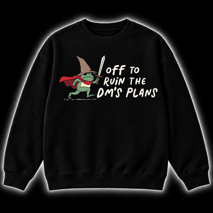 Ruining The Plot - DnD Sweatshirt front product view