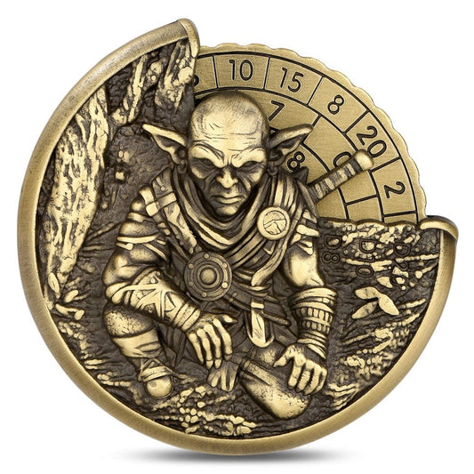 Geloho metal Bronze Shadow Rogue Dice Spinner