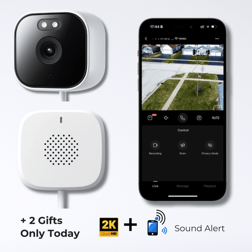 Vitalium Smart Window Camera for Security