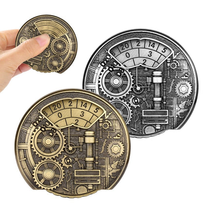 Geloho metal Steampunk Gear Dice Spinner