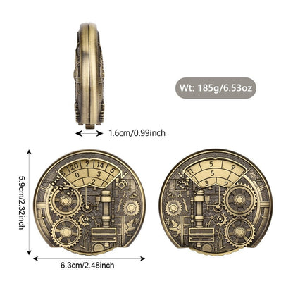 Geloho metal Steampunk Gear Dice Spinner