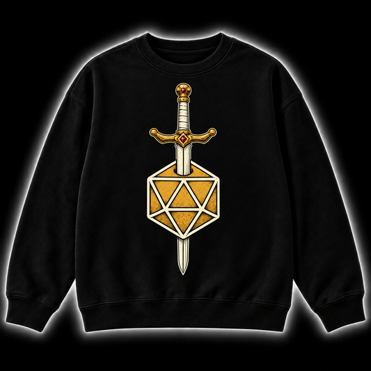 GELOHO DnD Sweatshirt Steel Meets Chance - DnD Sweatshirt