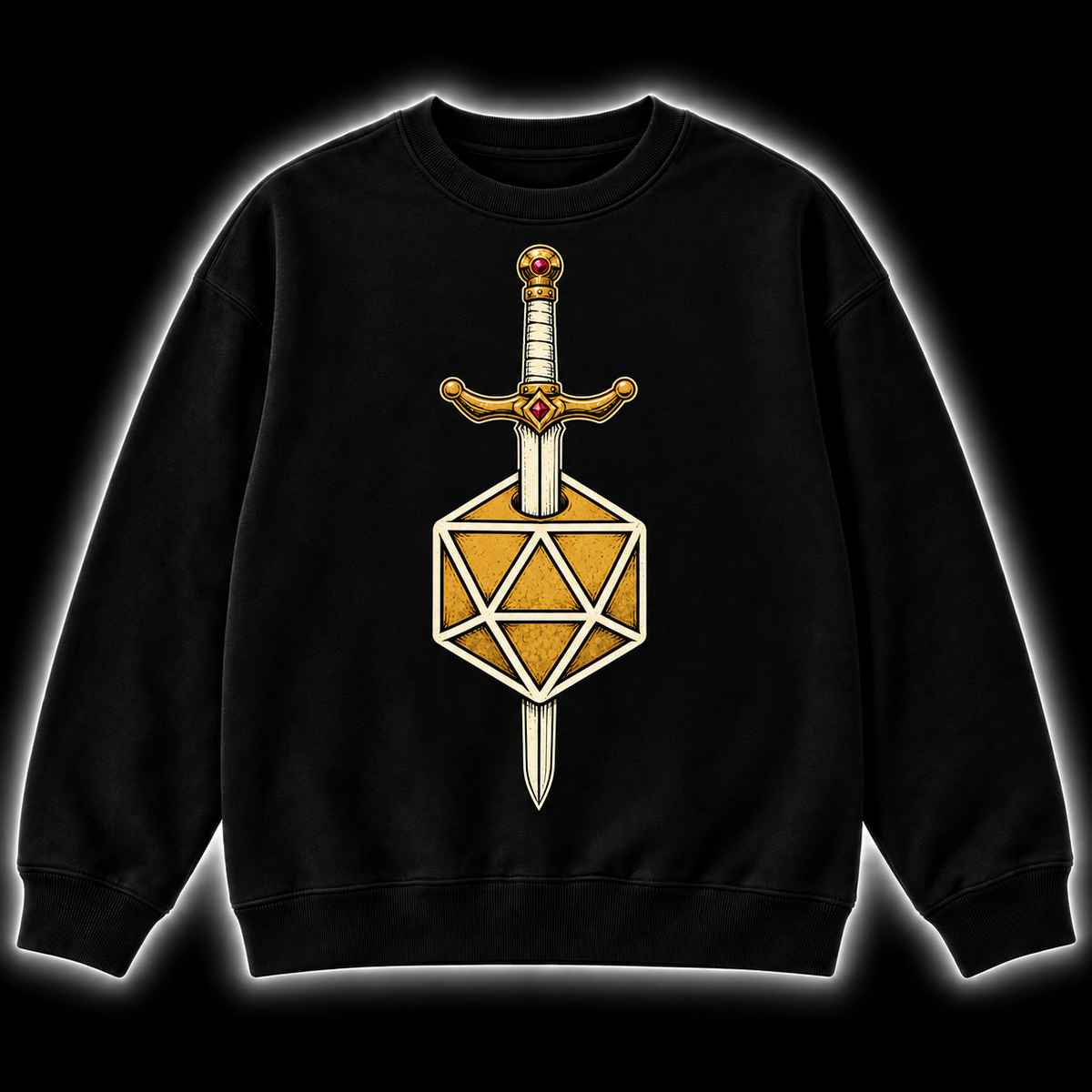 Steel Meets Chance - DnD Sweatshirt front product view