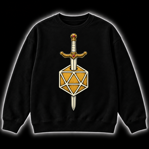 Steel Meets Chance - DnD Sweatshirt front product view