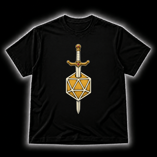GELOHO DnD T-Shirt Steel Meets Chance - DnD T-shirt